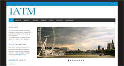 Desktop Screenshot of iatm.co.uk